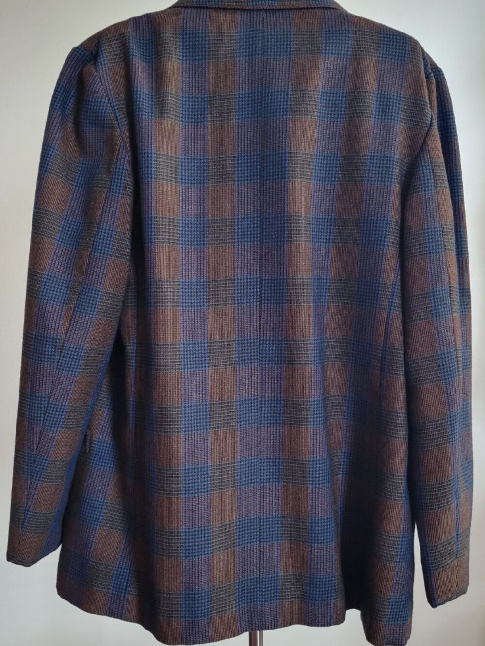 Vintage NORGAL LTD. New York Men’s 100% Wool Plaid Sport Coat Blazer 38R - Picture 13 of 16